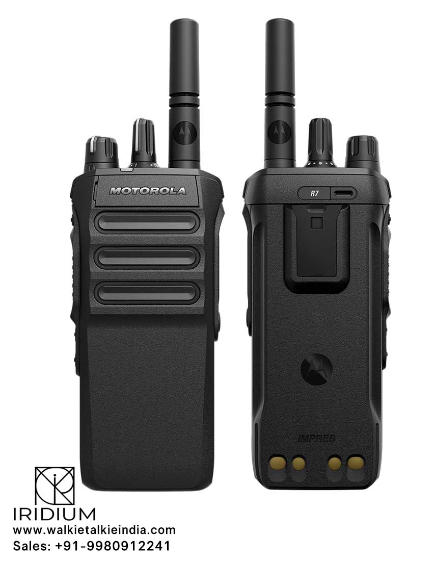 Motorola - R7, R7EX DMR Digital Walkie Talkie Dealer Distributor Bengalore Walkie Talkie Suppliers in Bengaluru Mysore Mangalore Channai